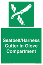 SL7860: Seatbelt/Harness Cutter in Glove Compartment