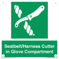 SL7860: Seatbelt/Harness Cutter in Glove Compartment