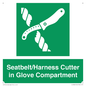 SL7860: Seatbelt/Harness Cutter in Glove Compartment