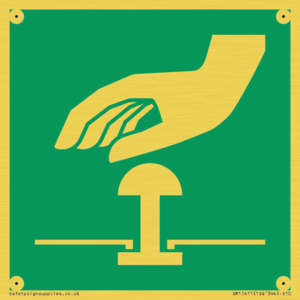 SM11611: E020 safe condition emergency stop button