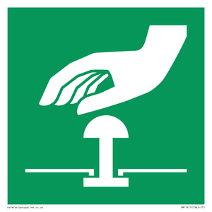 SM11611: E020 safe condition emergency stop button