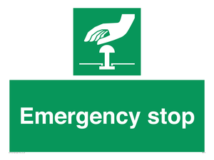SM410: emergency stop