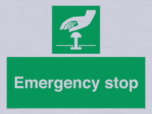 SM410: emergency stop