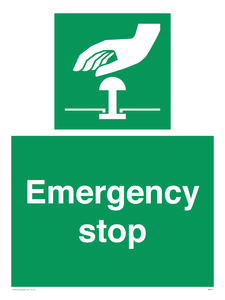 SM410: emergency stop