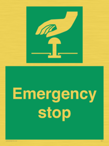SM410: emergency stop