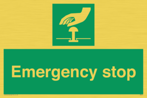 SM410: emergency stop