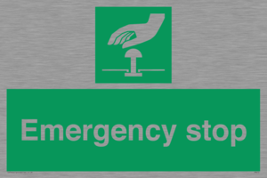 SM410: emergency stop