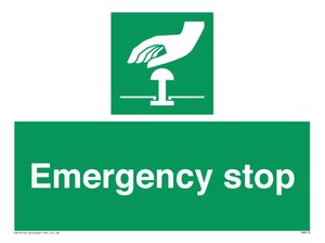 SM410: emergency stop