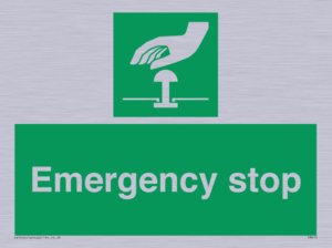 SM410: emergency stop