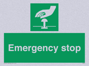 SM410: emergency stop