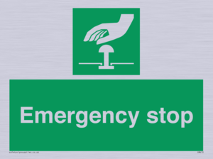 SM410: emergency stop