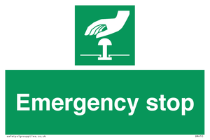 SM410: emergency stop