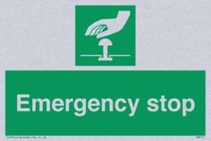 SM410: emergency stop