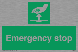SM410: emergency stop