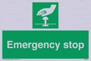 SM410: emergency stop