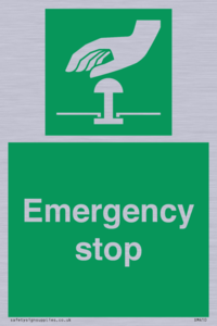 SM410: emergency stop