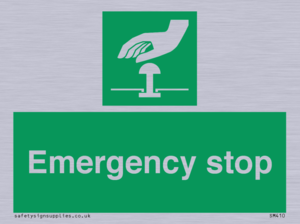 SM410: emergency stop