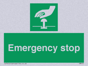 SM410: emergency stop