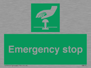 SM410: emergency stop