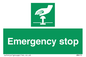 SM410: emergency stop