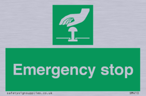 SM410: emergency stop