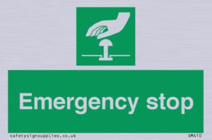 SM410: emergency stop
