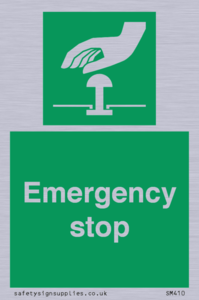 SM410: emergency stop