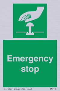 SM410: emergency stop