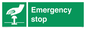 SM410: emergency stop