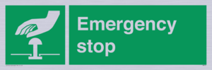 SM410: emergency stop