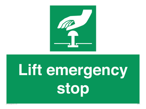 SM7117: Lift emergency stop