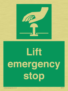 SM7117: Lift emergency stop