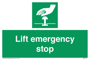 SM7117: Lift emergency stop