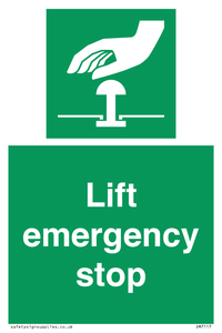 SM7117: Lift emergency stop