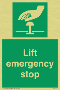 SM7117: Lift emergency stop