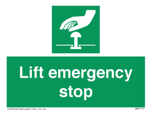 SM7117: Lift emergency stop