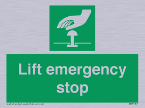 SM7117: Lift emergency stop