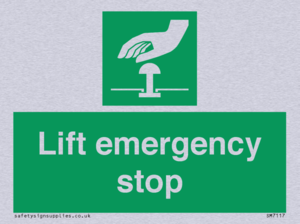 SM7117: Lift emergency stop