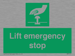 SM7117: Lift emergency stop