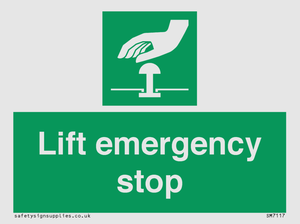 SM7117: Lift emergency stop