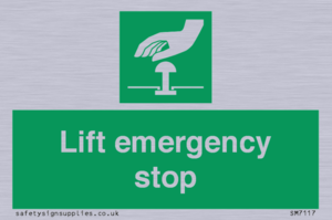 SM7117: Lift emergency stop