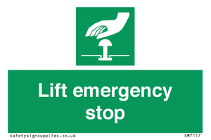 SM7117: Lift emergency stop
