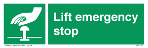 SM7117: Lift emergency stop