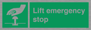 SM7117: Lift emergency stop