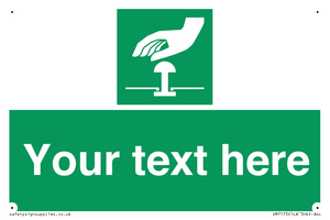 SM7173: Custom Safe condition: Emergency stop button