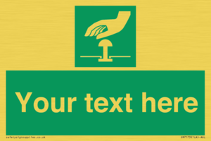 SM7173: Custom Safe condition: Emergency stop button