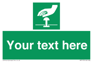 SM7173: Custom Safe condition: Emergency stop button