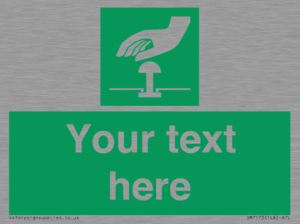 SM7173: Custom Safe condition: Emergency stop button