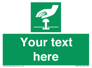 SM7173: Custom Safe condition: Emergency stop button