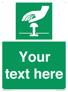 SM7173: Custom Safe condition: Emergency stop button